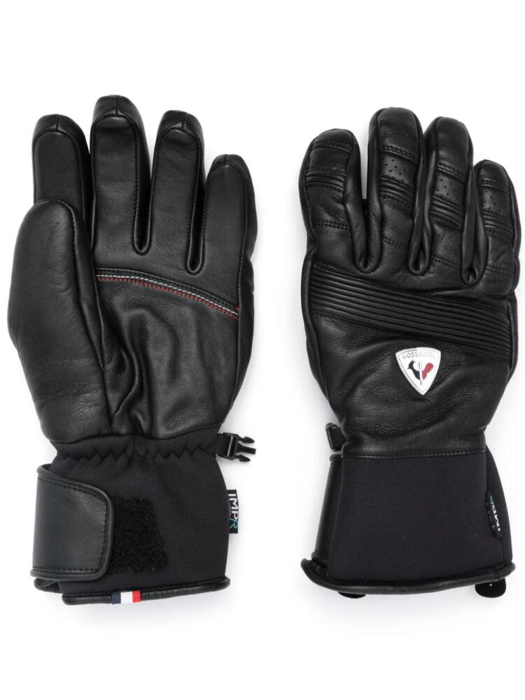 Rossignol Retro leather gloves - Black Cover