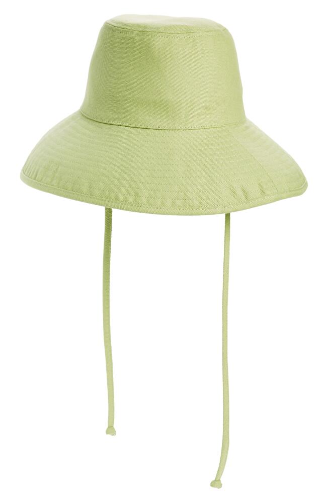 Lack of Color Holiday Cotton Canvas Bucket Hat in Pistachio Cover