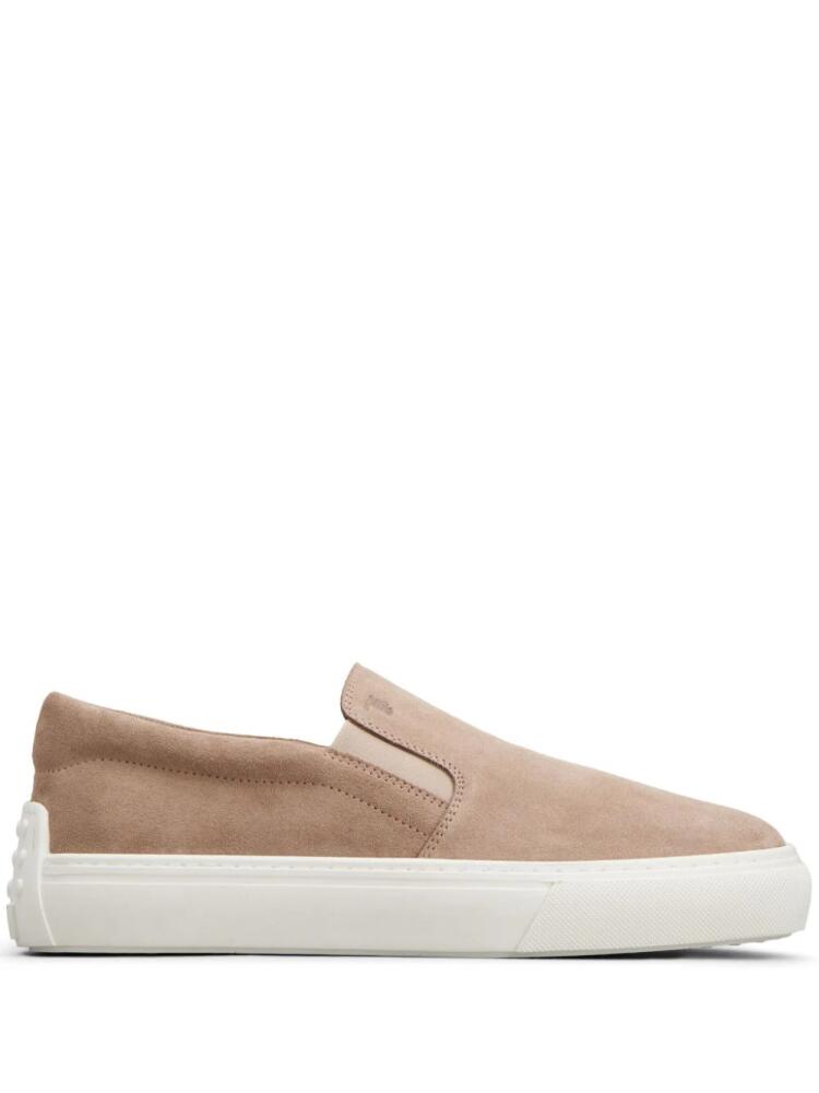 Tod's slip-on suede sneakers - Neutrals Cover