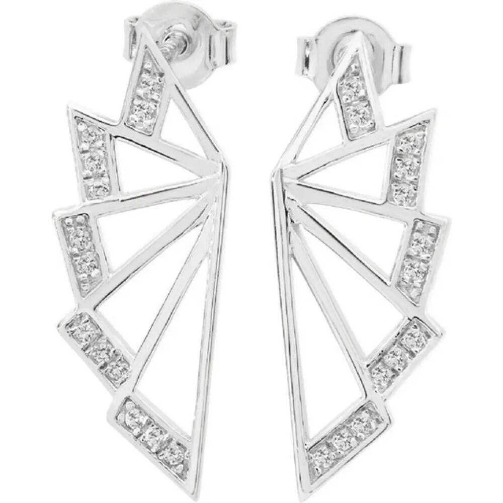 Lucy Quartermaine Angel Wing Studs in Sterling Silver Cover