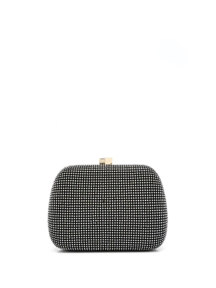 SERPUI Lolita crystal-embellished clutch bag - Black Cover