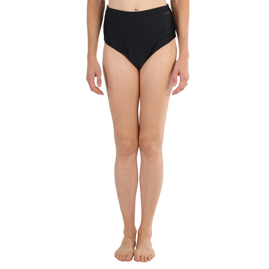 Ganni Ladies Black High-Rise Bikini Bottom Cover