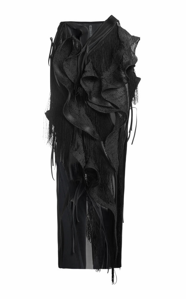 Maticevski - Frivolous Maxi Skirt - Black Cover