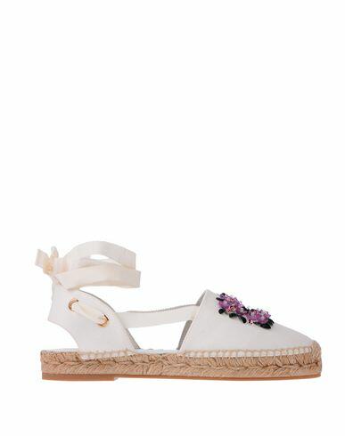 Roger Vivier Woman Espadrilles White Textile fibers Cover