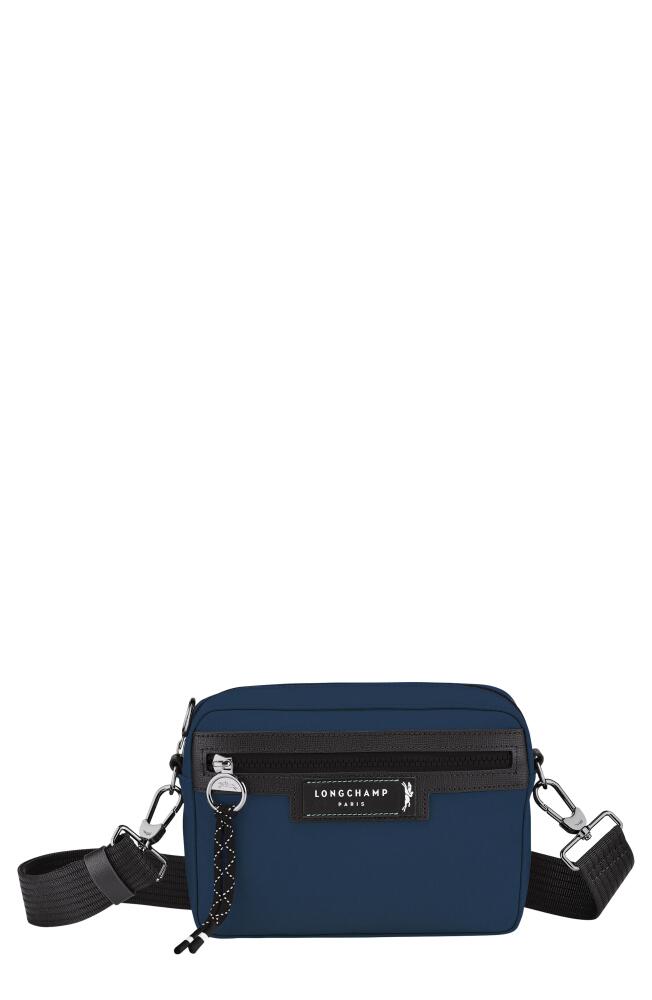 Longchamp Le Pliage Energy Green District Recycled Canvas Camera Bag in Navy Cover