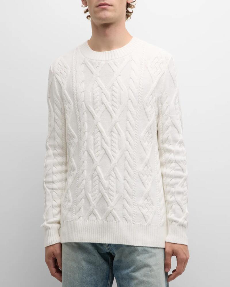 SER.O.YA Men's Liam Cable-Knit Sweater Cover