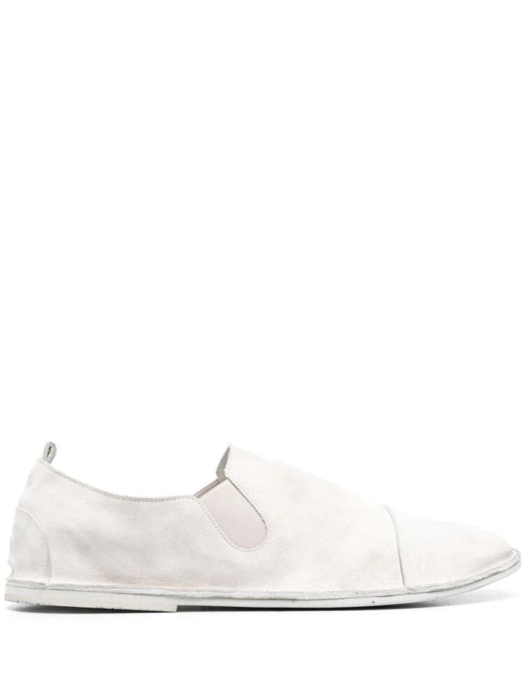 Marsèll round-toe slip-on leather loafers - White Cover