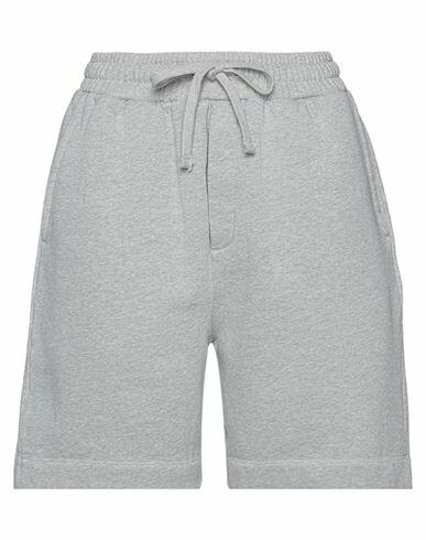 Nanushka Woman Shorts & Bermuda Shorts Grey Organic cotton Cover