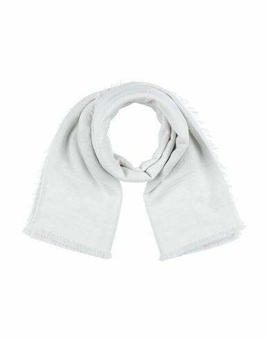 Fiorio Woman Scarf White Viscose Cover