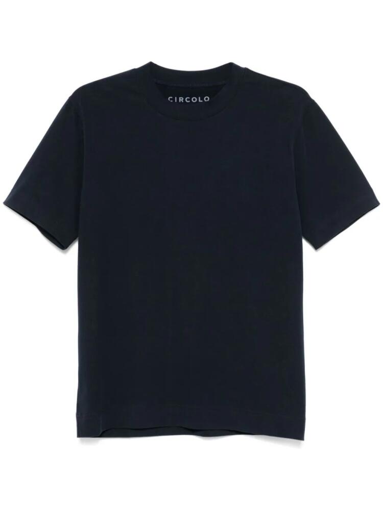 Circolo 1901 crew-neck T-shirt - Blue Cover