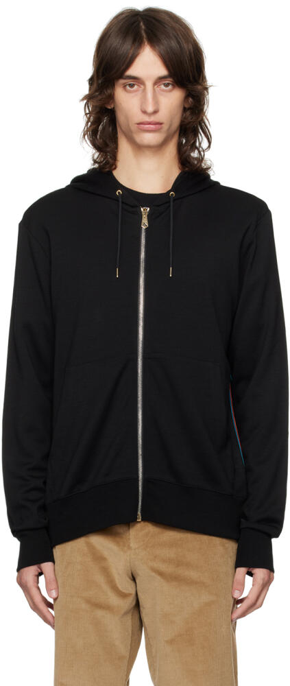 Paul Smith Black Signature Stripe Hoodie Cover