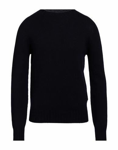 Aragona Man Sweater Midnight blue Wool, Cashmere Cover