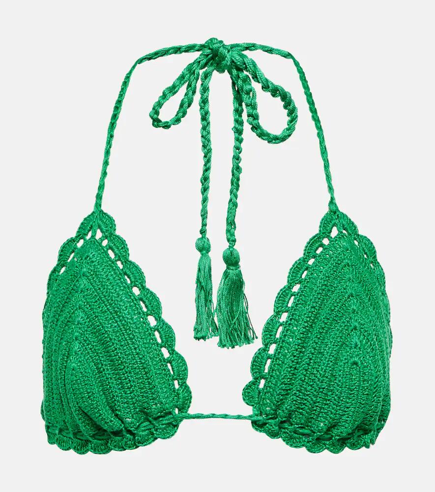 Anna Kosturova Crochet bikini top Cover