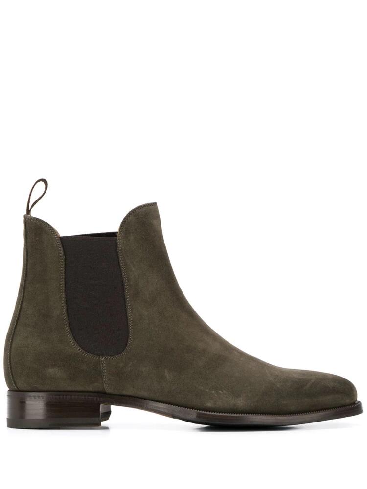 Scarosso chelsea boots - Green Cover