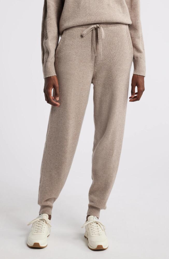 rag & bone Maud Cashmere Joggers in Oatmeal Cover