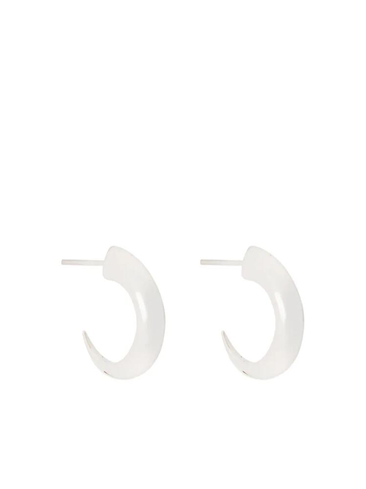 Shaun Leane sterling silver Cat Claw medium hoop earrings Cover