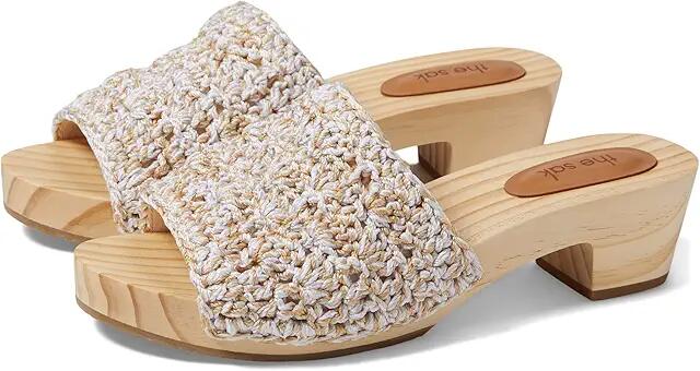 The Sak Ella Clog Sandal (Natural Static Shell) Women's Shoes Cover