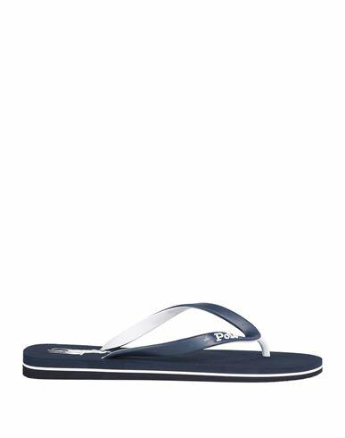 Polo Ralph Lauren Man Thong sandal Navy blue Rubber Cover