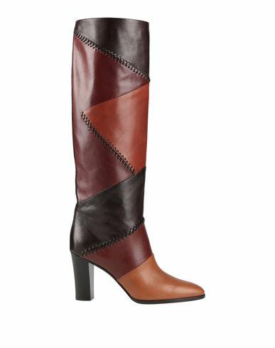 Celine Woman Boot Brown Leather Cover