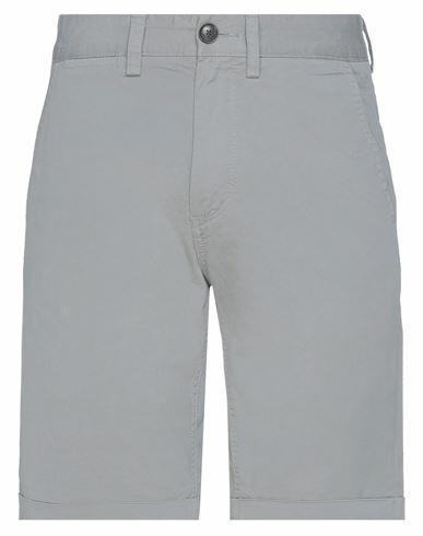 Sun 68 Man Shorts & Bermuda Shorts Light grey Cotton, Elastane Cover