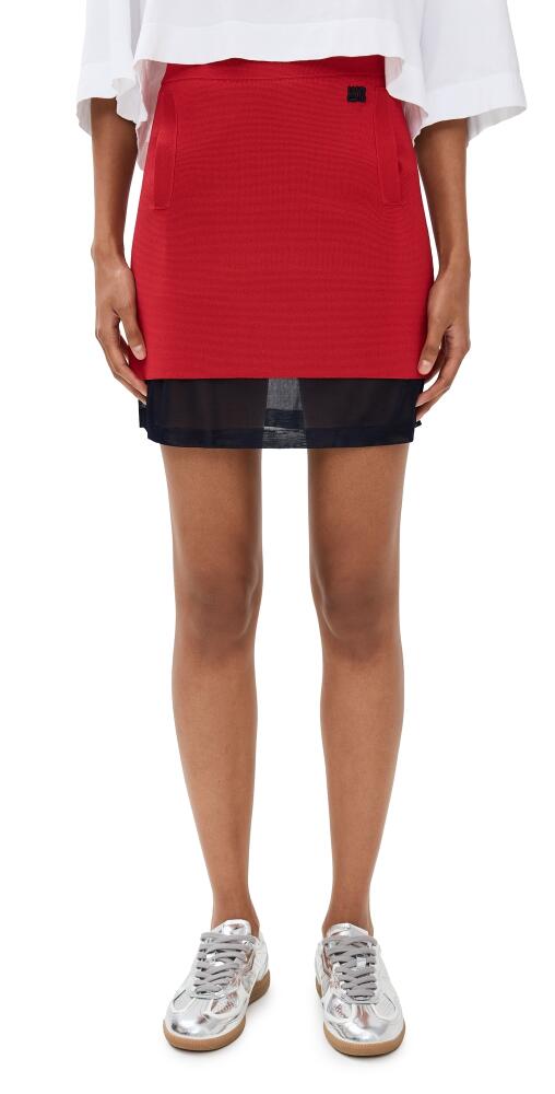 Wales Bonner Verse Skirt Red/Navy Cover