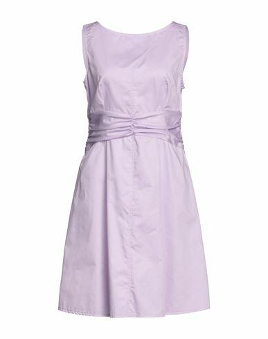 Biancoghiaccio Woman Midi dress Lilac Cotton Cover