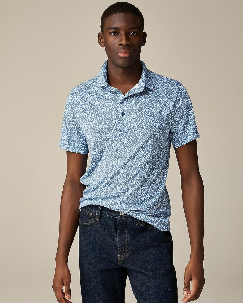 J.Crew Tall performance polo shirt with COOLMAX® in print Cover