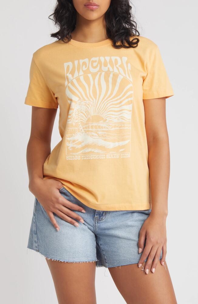 Rip Curl Heatwave Graphic T-Shirt in Orange Cover