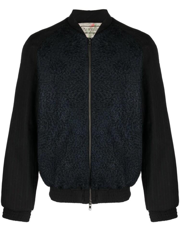 By Walid Otto embroidered bomber jacket - Black Cover