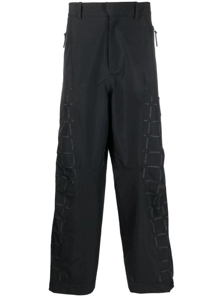 A-COLD-WALL* Grisdale Storm straight-leg trousers - Black Cover