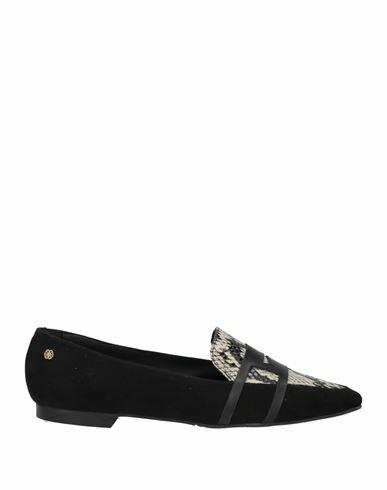 Cuplé Woman Loafers Black Textile fibers Cover