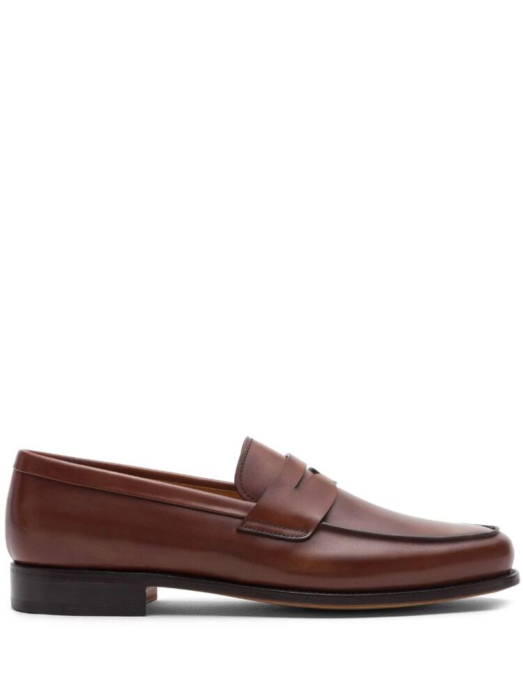 Church's Milford leather penny loafers - Brown Cover