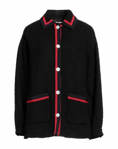 Miu Miu Woman Blazer Black Virgin Wool, Polyamide Cover