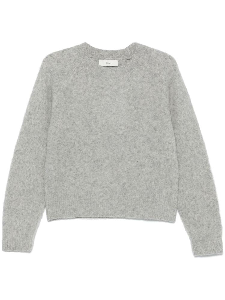 DUNST Shaggy Dog sweater - Grey Cover