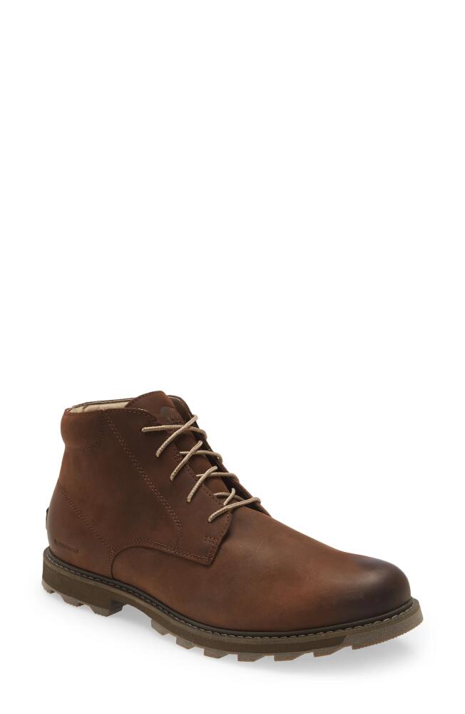 SOREL Madson II Waterproof Chukka Boot in Tobacco Cover