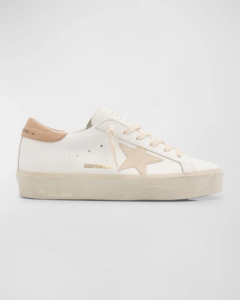 Golden Goose Hi Star Leather Low-Top Sneakers Cover