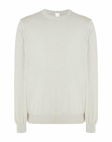 8 By Yoox Man Sweater Light grey Organic cotton Cover