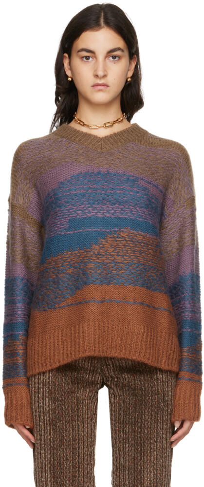 Acne Studios Multicolor Gradient Sweater Cover