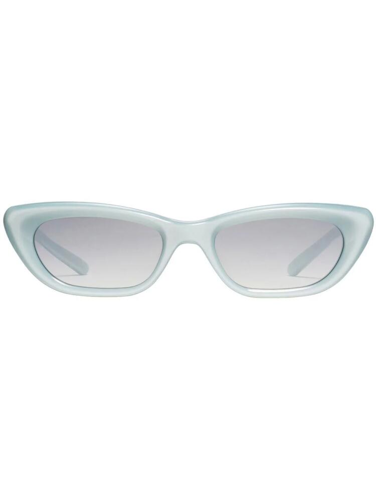 Gentle Monster two-tone cat-eye sunglasses - Blue Cover