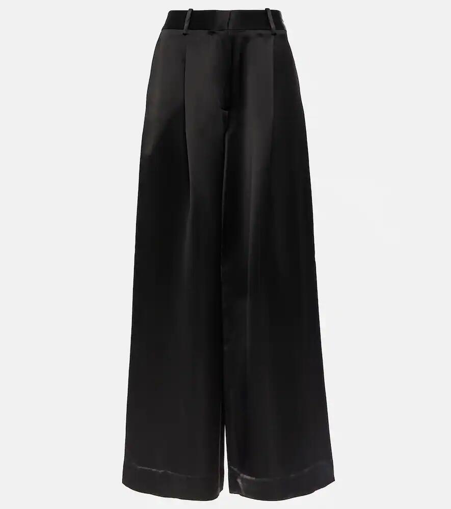 CO Wide-leg satin pants Cover