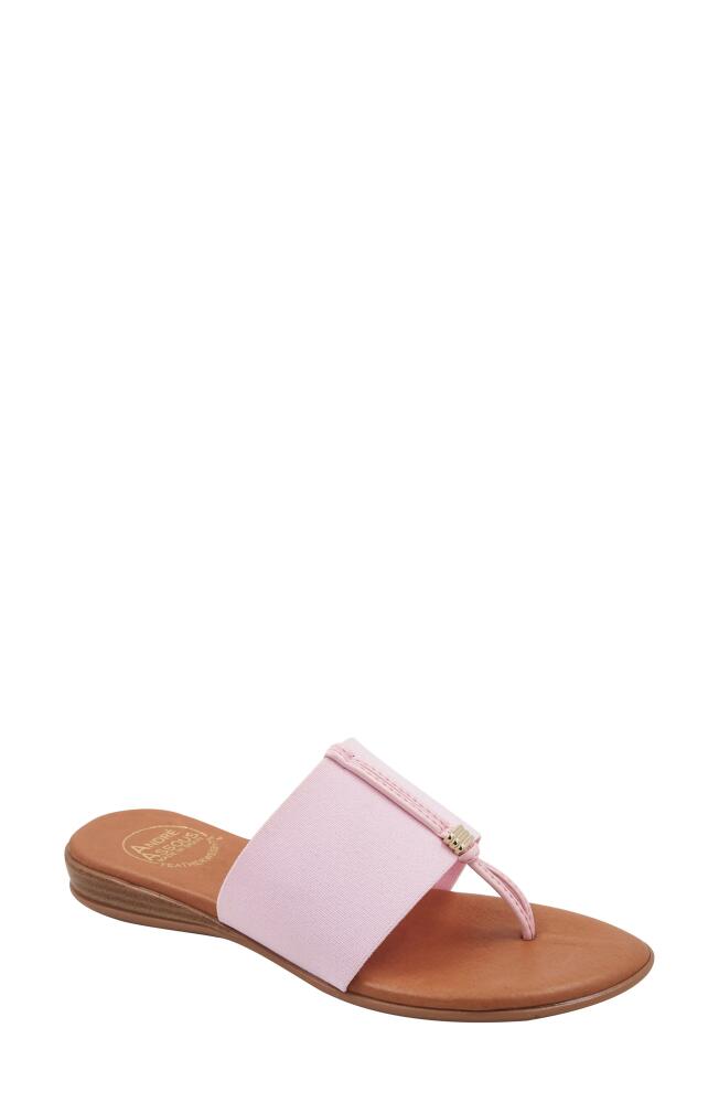 André Assous Nice Featherweights Slide Sandal in Blush Cover