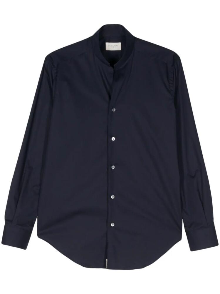 Tintoria Mattei poplin long-sleeve shirt - Blue Cover