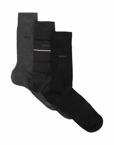 Boss Man Socks & Hosiery Black Cotton, Polyamide, Elastane Cover