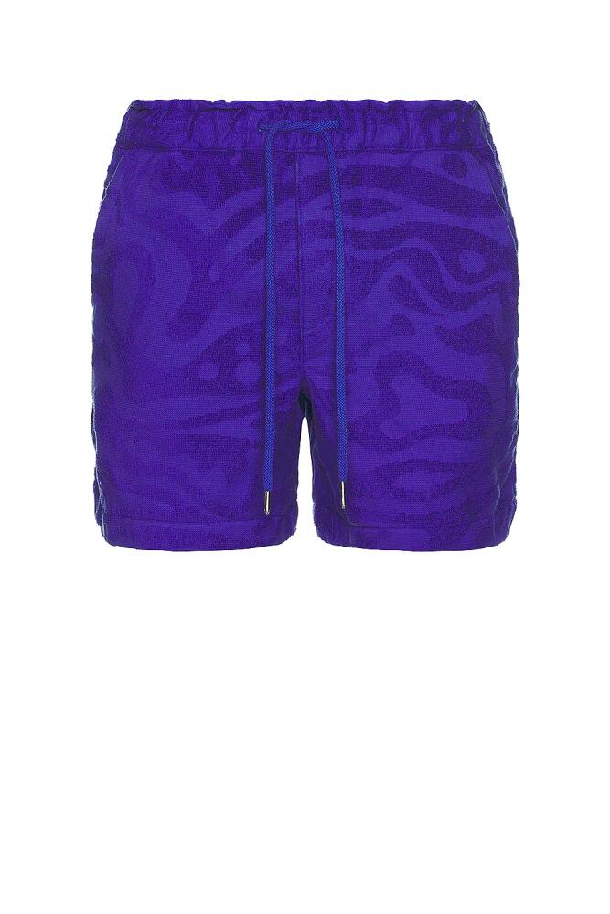 OAS Rapture Terry Shorts in Purple Cover