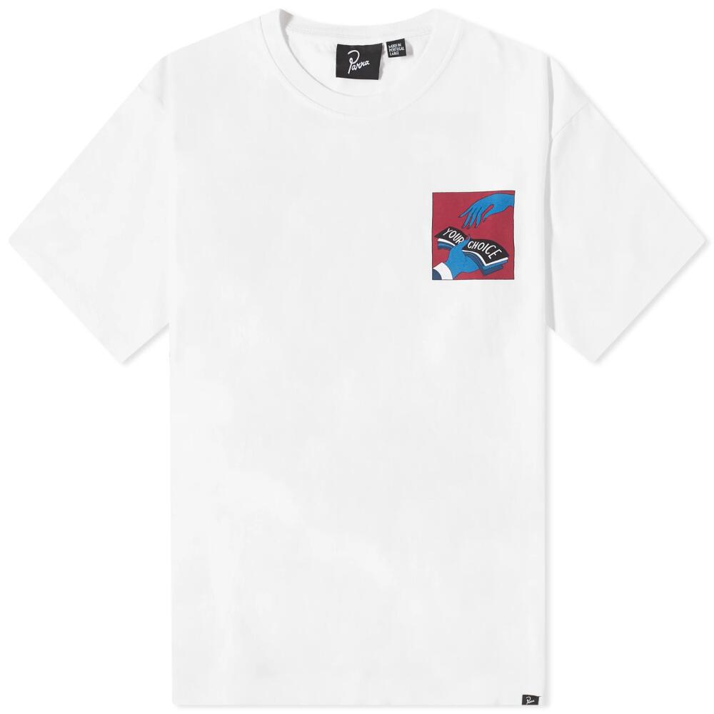 By Parra Men's Round 12 T-Shirt in White Cover