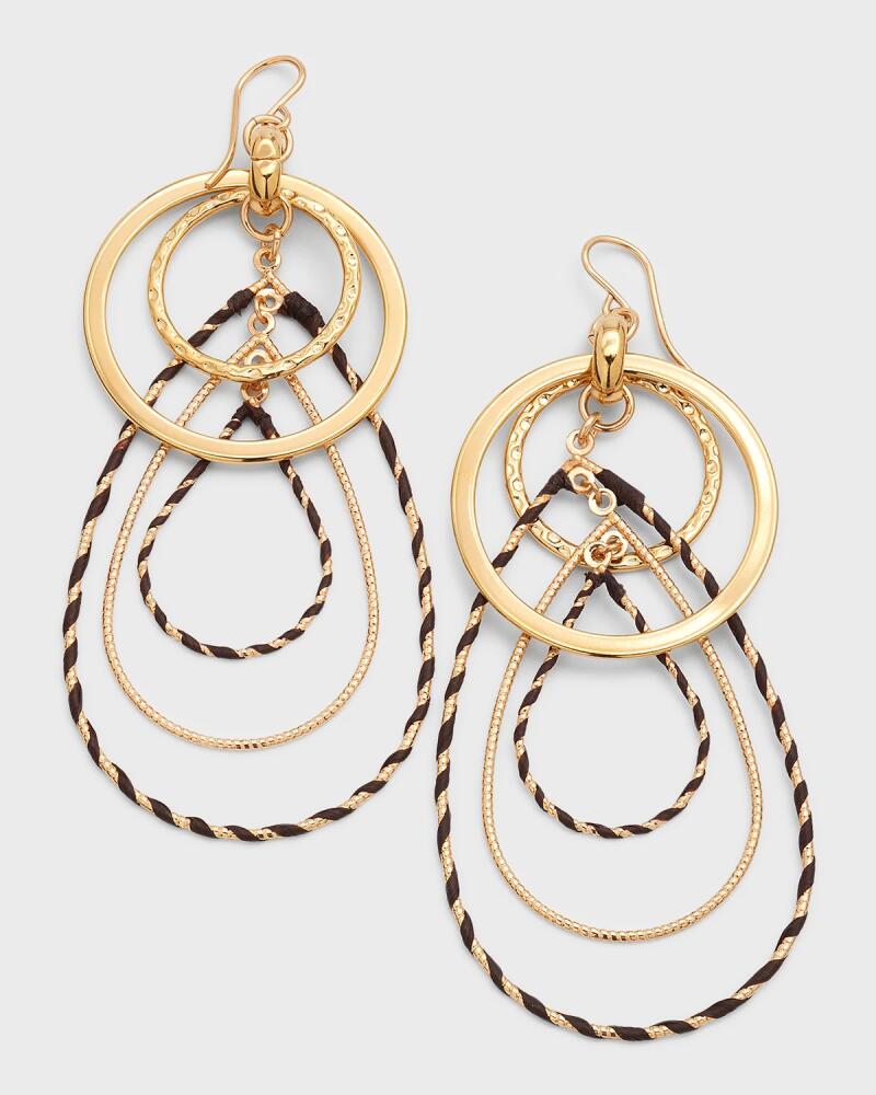 Devon Leigh Multi-Link Wrapped Earrings Cover