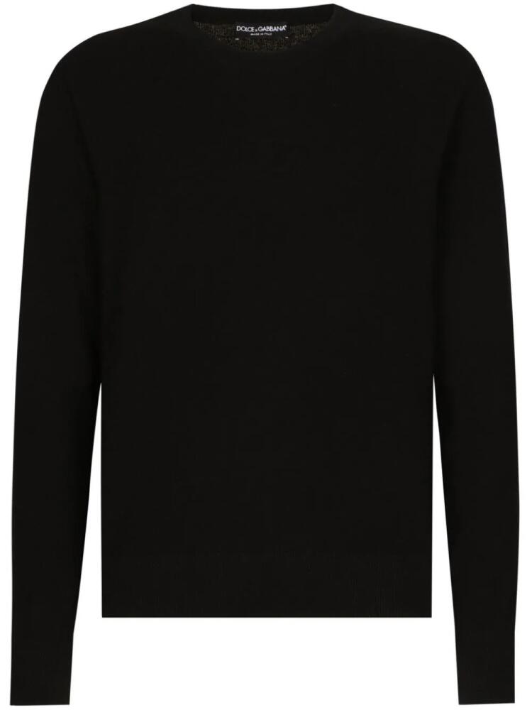 Dolce & Gabbana Crew-neck sweater - Black Cover