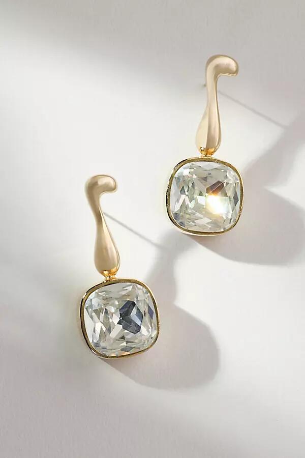 By Anthropologie Crystal Drop Earrings Cover