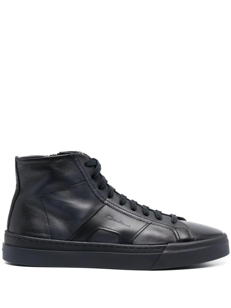 Santoni Gonu high-top sneakers - Blue Cover