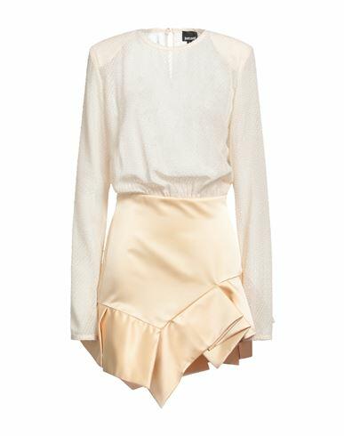 Just Cavalli Woman Mini dress Cream Polyester Cover